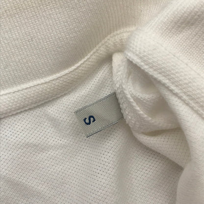 【中古品】【メンズ】 MONCLER モンクレール トップス 半袖 ポロシャツ 古着 141-260817-mh-08-fuzh サイズ：S カラー：ホワイト 万代Net店