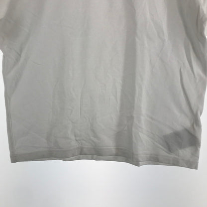 【中古品】【メンズ】 MONCLER モンクレール トップス 半袖 ポロシャツ 古着 141-260817-mh-08-fuzh サイズ：S カラー：ホワイト 万代Net店