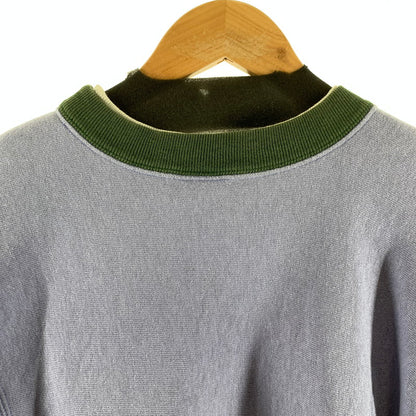 【中古品】【メンズ】 CHAMPION チャンピョン REVERSE WEAVE SWEATSHIRT リバースィーブ スェットBLUE GREEN エルボーパッチ SIZE:M USA製.90年代 148-260818-ky-06-fuzh 万代Net店