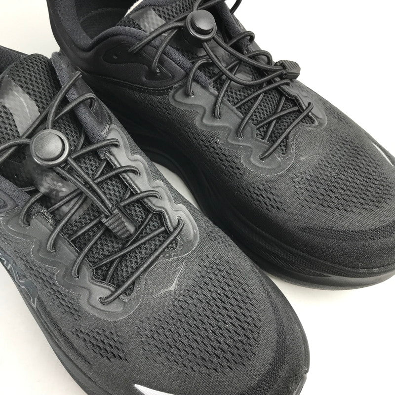【中古品】【メンズ】 HOKA ONEONE ホカ オネオネ 1162015 BONDI 9 X-WIDE ボンダイ9 スニーカー シューズ 靴 162-260821-mh-03-fuzh サイズ：30cm カラー：ブラック 万代Net店
