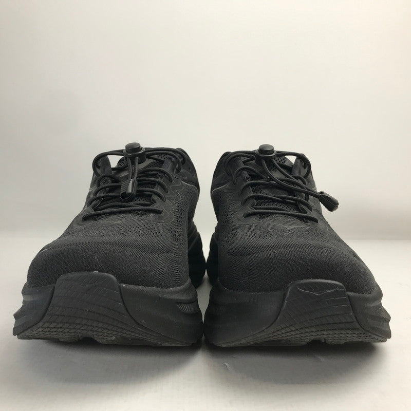 【中古品】【メンズ】 HOKA ONEONE ホカ オネオネ 1162015 BONDI 9 X-WIDE ボンダイ9 スニーカー シューズ 靴 162-260821-mh-03-fuzh サイズ：30cm カラー：ブラック 万代Net店