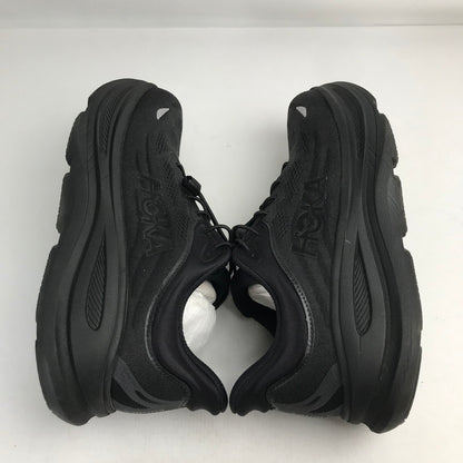【中古品】【メンズ】 HOKA ONEONE ホカ オネオネ 1162015 BONDI 9 X-WIDE ボンダイ9 スニーカー シューズ 靴 162-260821-mh-03-fuzh サイズ：30cm カラー：ブラック 万代Net店