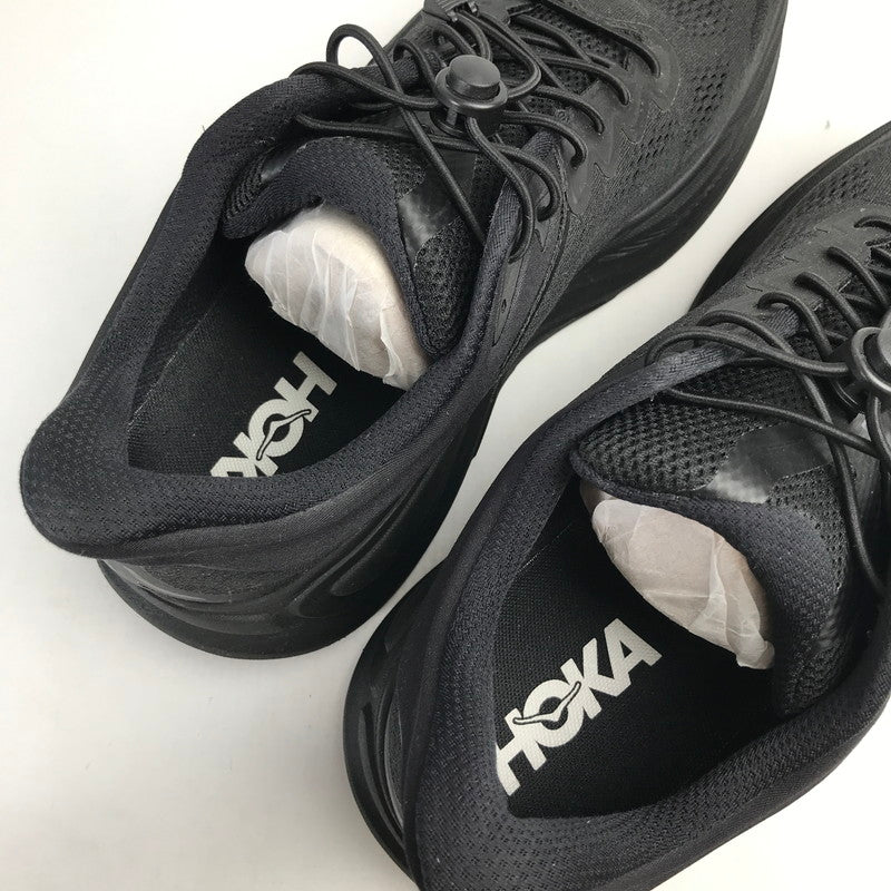 【中古品】【メンズ】 HOKA ONEONE ホカ オネオネ 1162015 BONDI 9 X-WIDE ボンダイ9 スニーカー シューズ 靴 162-260821-mh-03-fuzh サイズ：30cm カラー：ブラック 万代Net店