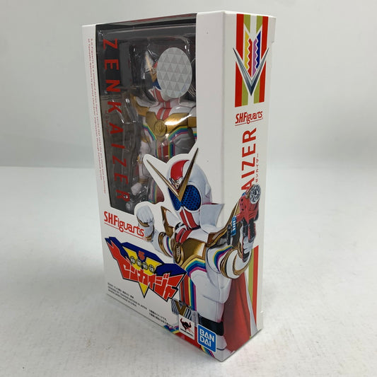 【中古美品】 未開封 S.H.F 機界戦隊 ゼンカイザー フィギュア ※箱に傷みあり 044-260819-io-55-fuzh 万代Net店