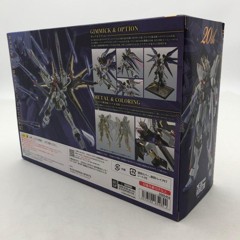 【中古品】 未開封 METAL ROBOT魂 機動戦士ガンダム SEED DESTINY ストライクフリーダムガンダム 20th Anniversary Ver. ※箱潰れあり ガンダム フィギュア 056-260820-io-07-fuzh 万代Net店