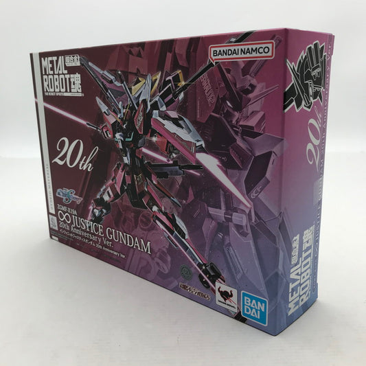 【中古美品】 未開封 METAL ROBOT魂 インフィニティットジャスティスガンダム 20th Anniversary Ver. ※箱潰れあり ガンダム フィギュア 056-260820-io-08-fuzh 万代Net店