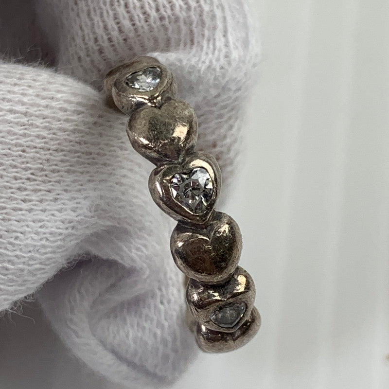 【中古品】【レディース】 SILVER925 RING アクセサリー リング 指輪 ハート ※使用感あり 193-261013-io-18-fuzh サイズ：12 カラー：シルバー925 万代Net店
