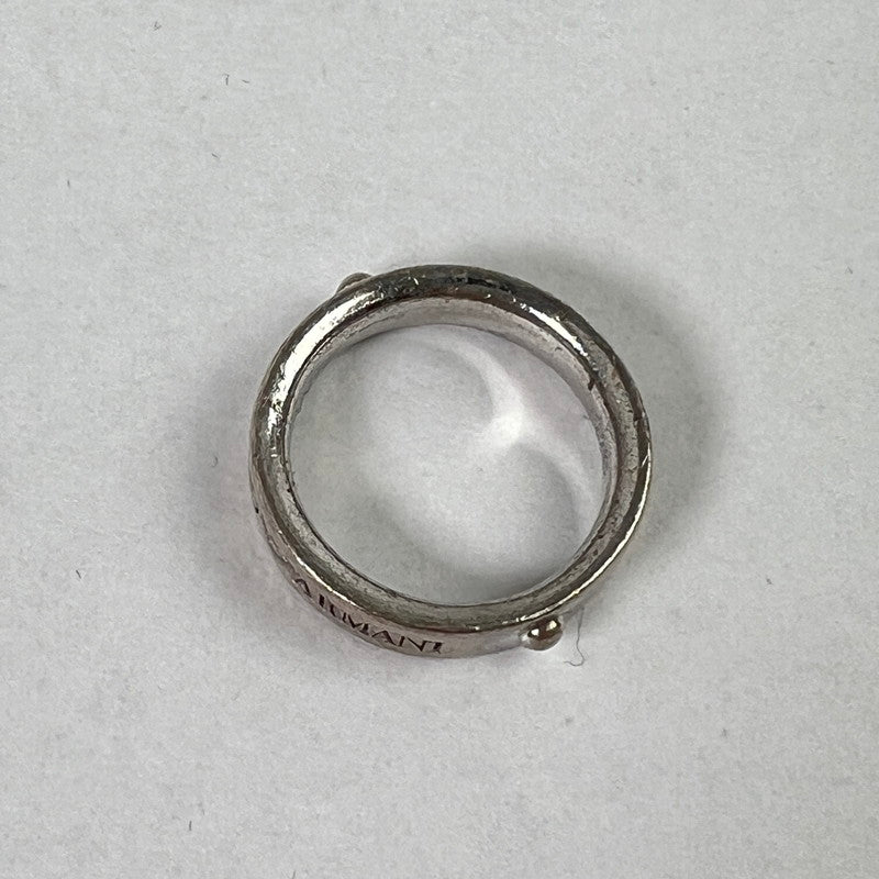【中古品】【メンズ】 EMPORIO ARMANI エンポリオ・アルマーニ シルバーリング SILVER 925/SIZE:10号 ※キズ有 本体のみ アクセサリー 192-260911-io-08-fuzh 万代Net店