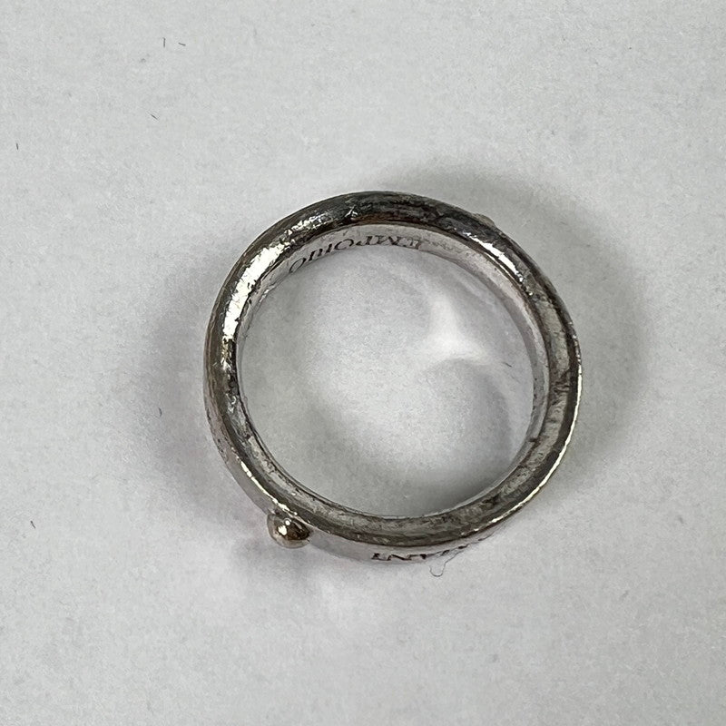 【中古品】【メンズ】 EMPORIO ARMANI エンポリオ・アルマーニ シルバーリング SILVER 925/SIZE:10号 ※キズ有 本体のみ アクセサリー 192-260911-io-08-fuzh 万代Net店