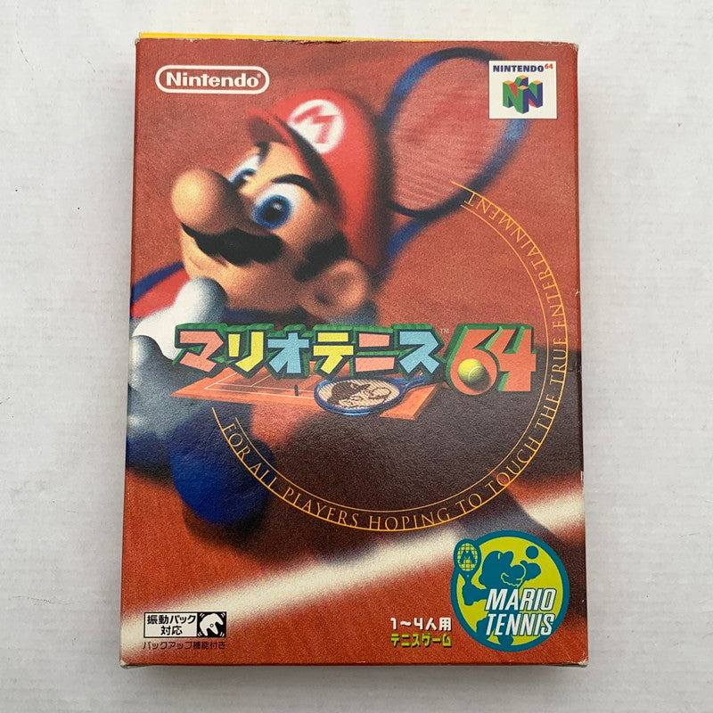 【中古品】 N64 ニンテンドウロクヨン マリオテニス64 ゲームソフト ソフト 任天堂 023-260821-ny-07-fuzh 万代Net店