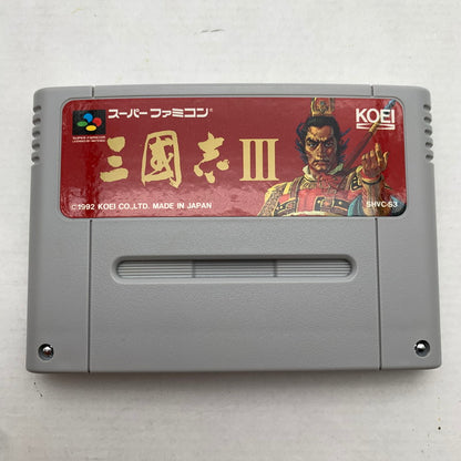 【中古品】 SFC スーパーファミコン 三国志3 ゲームソフト ソフト任天堂 ニンテンドウ 023-260821-ny-05-fuzh 万代Net店