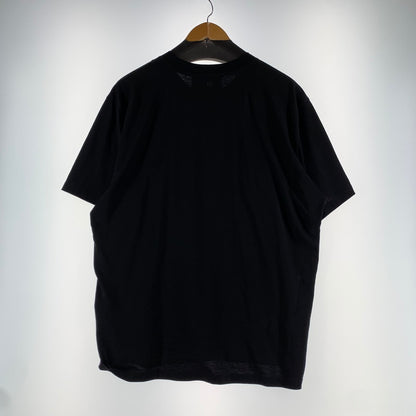 【中古品】【メンズ】 AMI PARIS アミ パリス HTS346.724 LOGO T-SHIRT ロゴTシャツBLACK Aロゴ SIZE:3XL 141-260818-ky-04-fuzh 万代Net店