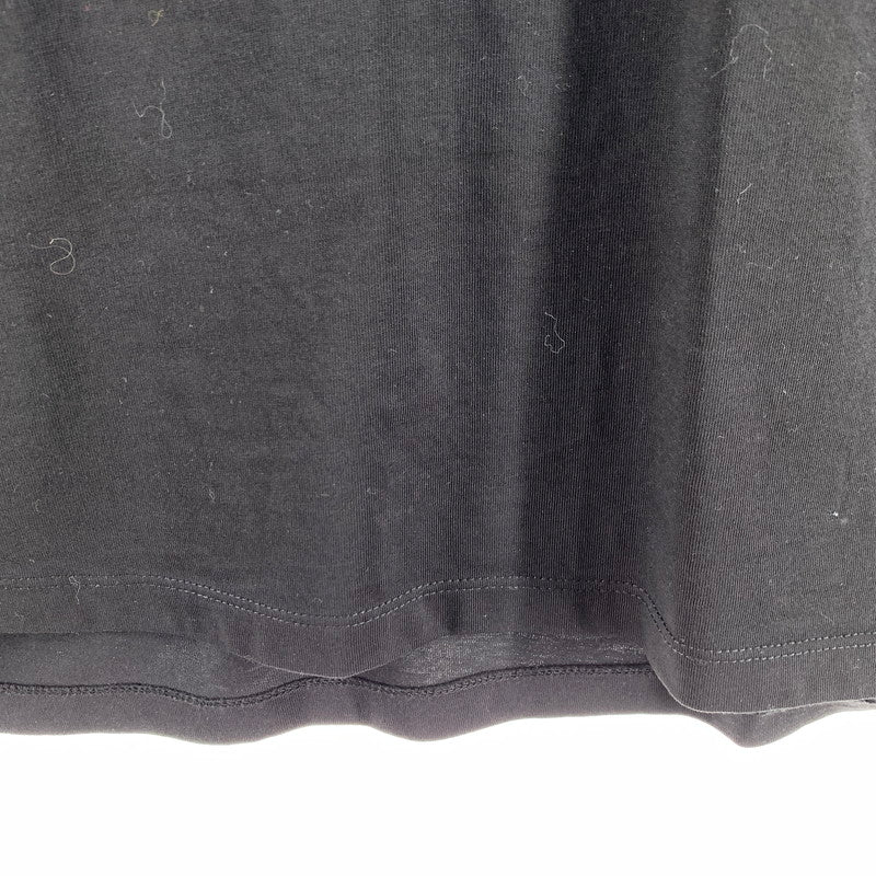 【中古品】【メンズ】 AMI PARIS アミ パリス HTS346.724 LOGO T-SHIRT ロゴTシャツBLACK Aロゴ SIZE:3XL 141-260818-ky-04-fuzh 万代Net店