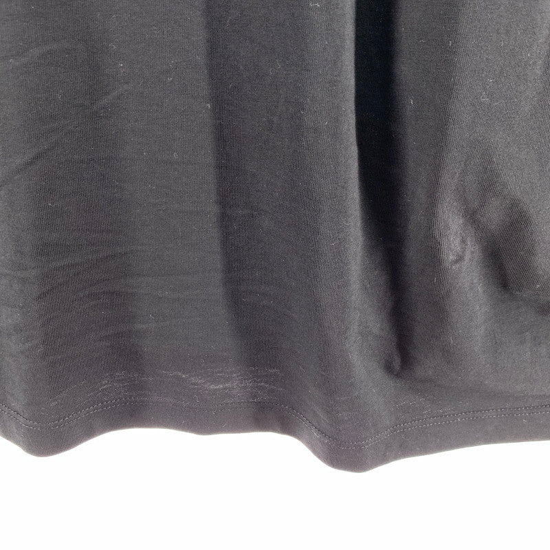 【中古品】【メンズ】 AMI PARIS アミ パリス HTS346.724 LOGO T-SHIRT ロゴTシャツBLACK Aロゴ SIZE:3XL 141-260818-ky-04-fuzh 万代Net店