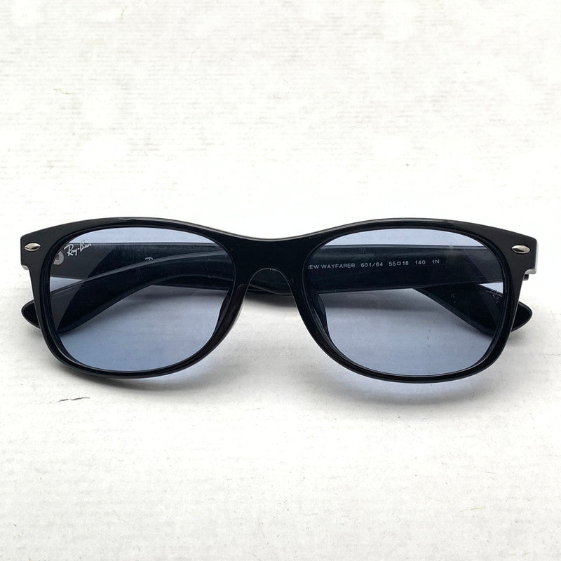 【中古品】【メンズ】 RAYBAN レイバン RB2132-F NEW WAYFARER CLASSIC BLACK SIZE:55ロ18 140 サングラス 203-260820-io-03-fuzh 万代Net店
