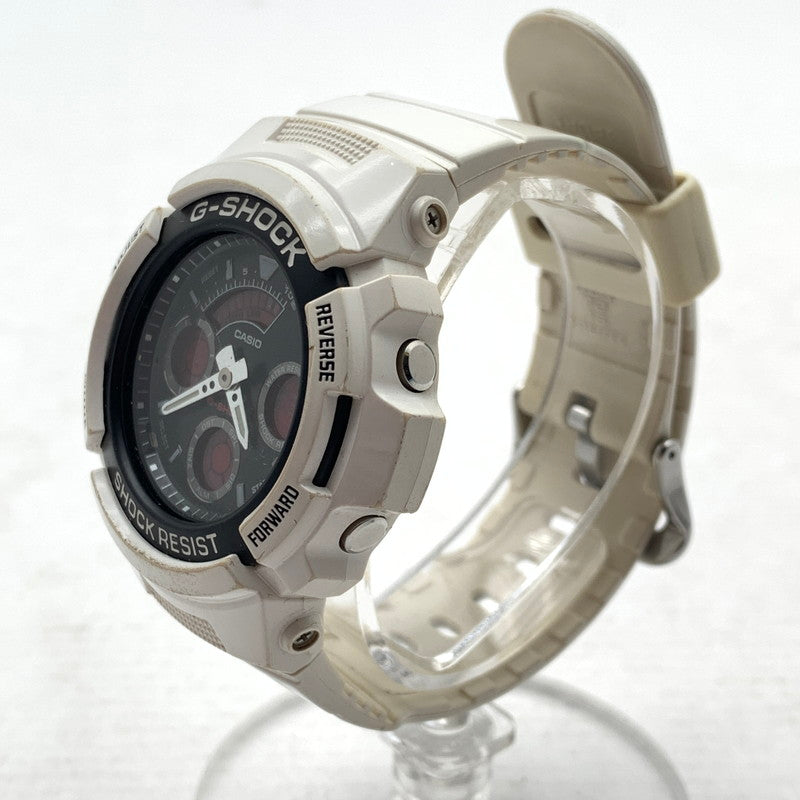 【中古品】【メンズ】 G-SHOCK AW591SC 腕時計 WHITE クォーツ 本体のみ ※汚れ.使用感有 時計 196-260820-io-02-fuzh 万代Net店