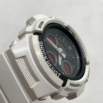 【中古品】【メンズ】 G-SHOCK AW591SC 腕時計 WHITE クォーツ 本体のみ ※汚れ.使用感有 時計 196-260820-io-02-fuzh 万代Net店