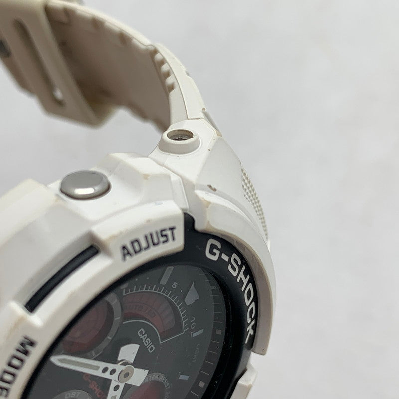 【中古品】【メンズ】 G-SHOCK AW591SC 腕時計 WHITE クォーツ 本体のみ ※汚れ.使用感有 時計 196-260820-io-02-fuzh 万代Net店