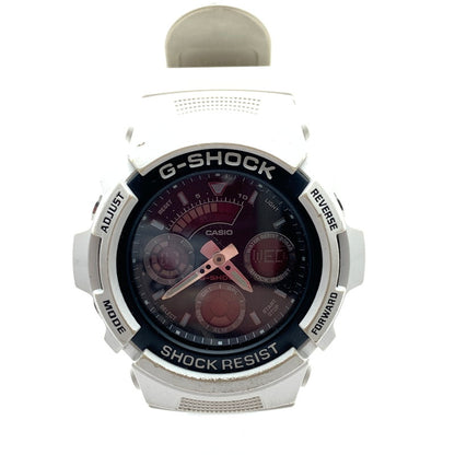 【中古品】【メンズ】 G-SHOCK AW591SC 腕時計 WHITE クォーツ 本体のみ ※汚れ.使用感有 時計 196-260820-io-02-fuzh 万代Net店