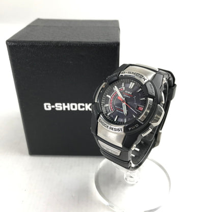 【中古品】【メンズ】 G-SHOCK Gショック GS-1200 腕時計 カラーBLACK 電波ソーラー 箱有 時計 腕時計 196-260820-ky-07-fuzh 万代Net店