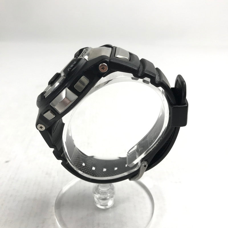 【中古品】【メンズ】 G-SHOCK Gショック GS-1200 腕時計 カラーBLACK 電波ソーラー 箱有 時計 腕時計 196-260820-ky-07-fuzh 万代Net店