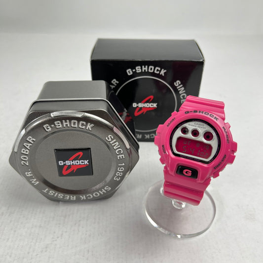 【中古品】【レディース】 G-SHOCK Gショック DW-6900CS 腕時計 カラーPINK クォーツ ケース.箱有　 時計 196-260820-ky-11-fuzh 万代Net店