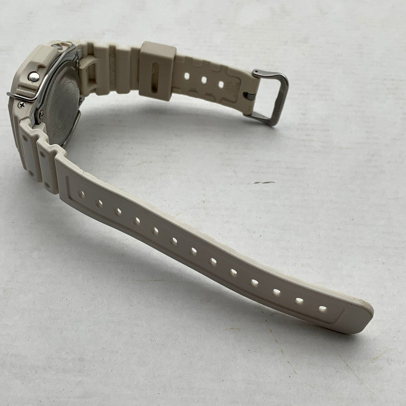 【中古品】【メンズ】 G-SHOCK DW-D5600P 腕時計 WHITE クォーツ 本体のみ ※汚れ.使用感有 時計 196-260820-io-01-fuzh 万代Net店