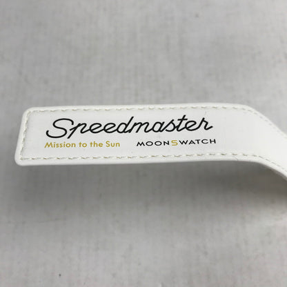 【中古品】【メンズ】 OMEGA×SWATCH オメガ × スォッチ MISSION TO THE SUN カラー YELLOW.WHITE 説明書.箱付属 スリーブ欠品 時計 197-260820-ky-05-fuzh 万代Net店
