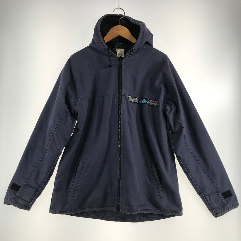 【中古品】【メンズ】 KAVU カブー フーデッドバッファロージャケット アクティブジャケット パーカー 古着 144-260913-nm-04-fuzh サイズ：M カラー：ネイビー 万代Net店
