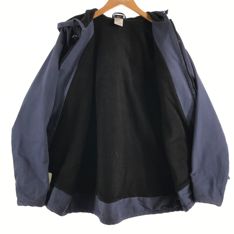 【中古品】【メンズ】 KAVU カブー フーデッドバッファロージャケット アクティブジャケット パーカー 古着 144-260913-nm-04-fuzh サイズ：M カラー：ネイビー 万代Net店