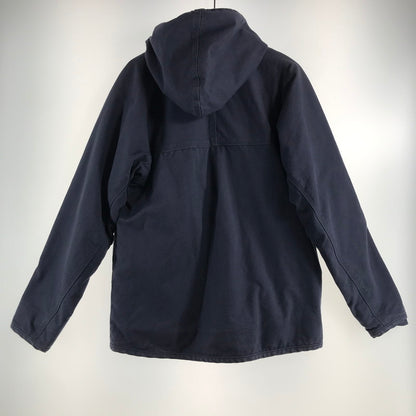 【中古品】【メンズ】 KAVU カブー フーデッドバッファロージャケット アクティブジャケット パーカー 古着 144-260913-nm-04-fuzh サイズ：M カラー：ネイビー 万代Net店