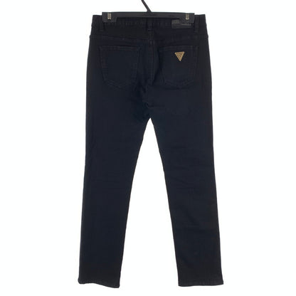 【中古品】【メンズ】 GUESS ゲス パンツ ボトムス ブランド 古着 152-260926-gm-04-fuzh サイズ：78 カラー：ブラック 万代Net店