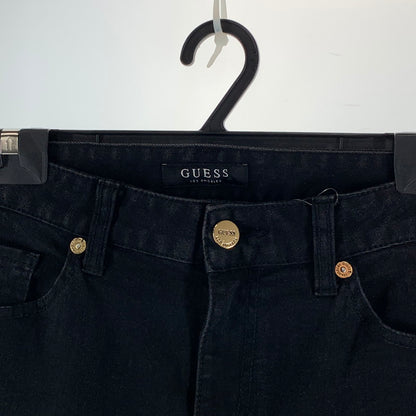 【中古品】【メンズ】 GUESS ゲス パンツ ボトムス ブランド 古着 152-260926-gm-04-fuzh サイズ：78 カラー：ブラック 万代Net店