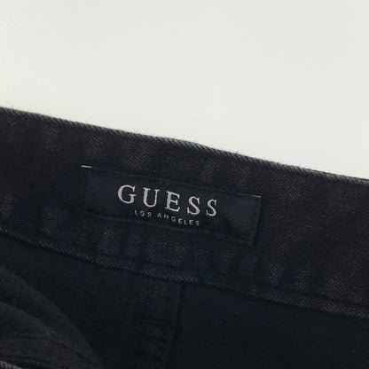 【中古品】【メンズ】 GUESS ゲス パンツ ボトムス ブランド 古着 152-260926-gm-04-fuzh サイズ：78 カラー：ブラック 万代Net店