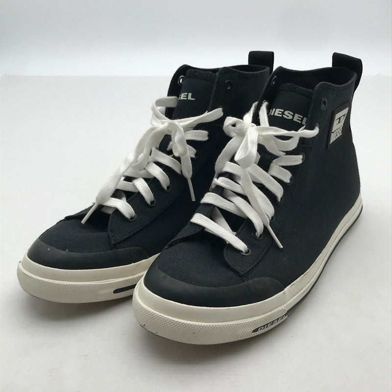 【中古品】【メンズ】 DIESEL ディーゼル ハイカットスニーカー カラーBLACK SIZE:28.0㎝ 本体のみ スニーカー 靴 163-260820-ky-02-fuzh 万代Net店