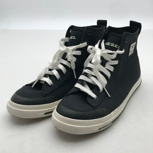 【中古品】【メンズ】 DIESEL ディーゼル ハイカットスニーカー カラーBLACK SIZE:28.0㎝ 本体のみ スニーカー 靴 163-260820-ky-02-fuzh 万代Net店