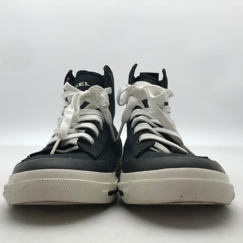 【中古品】【メンズ】 DIESEL ディーゼル ハイカットスニーカー カラーBLACK SIZE:28.0㎝ 本体のみ スニーカー 靴 163-260820-ky-02-fuzh 万代Net店