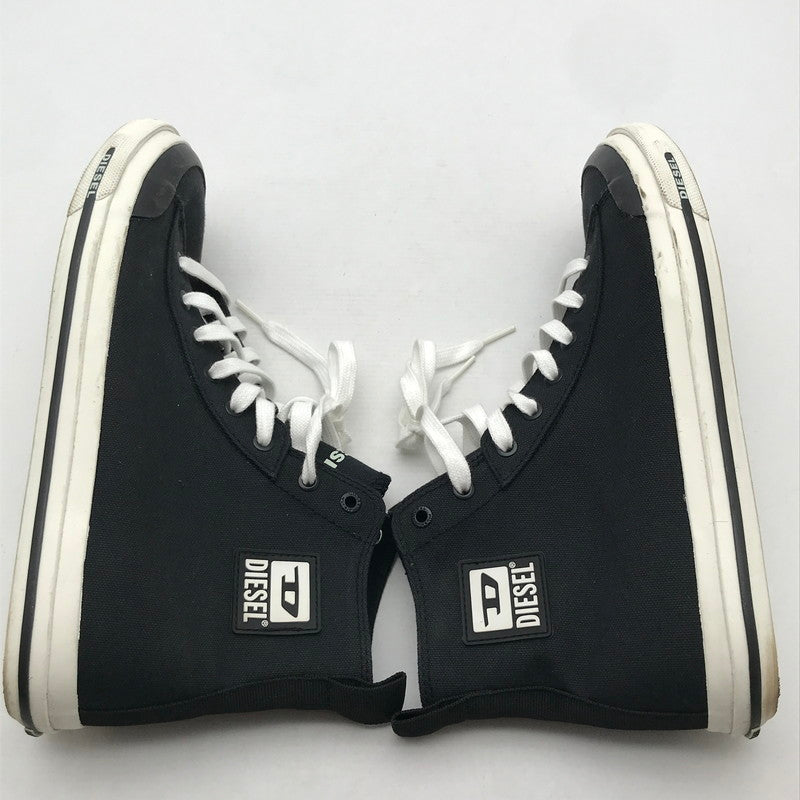 【中古品】【メンズ】 DIESEL ディーゼル ハイカットスニーカー カラーBLACK SIZE:28.0㎝ 本体のみ スニーカー 靴 163-260820-ky-02-fuzh 万代Net店