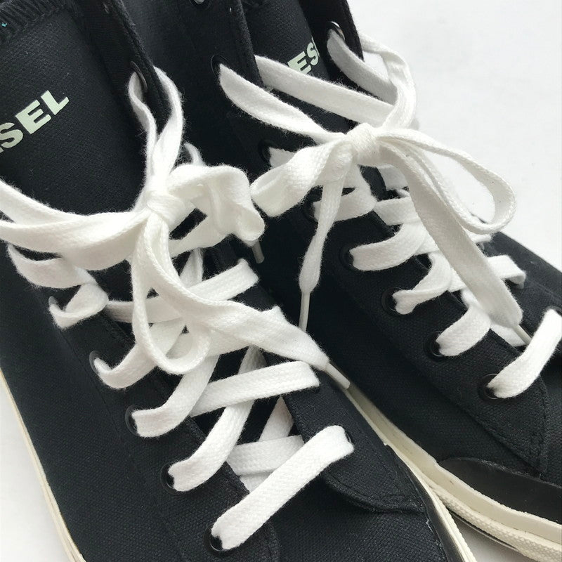 【中古品】【メンズ】 DIESEL ディーゼル ハイカットスニーカー カラーBLACK SIZE:28.0㎝ 本体のみ スニーカー 靴 163-260820-ky-02-fuzh 万代Net店