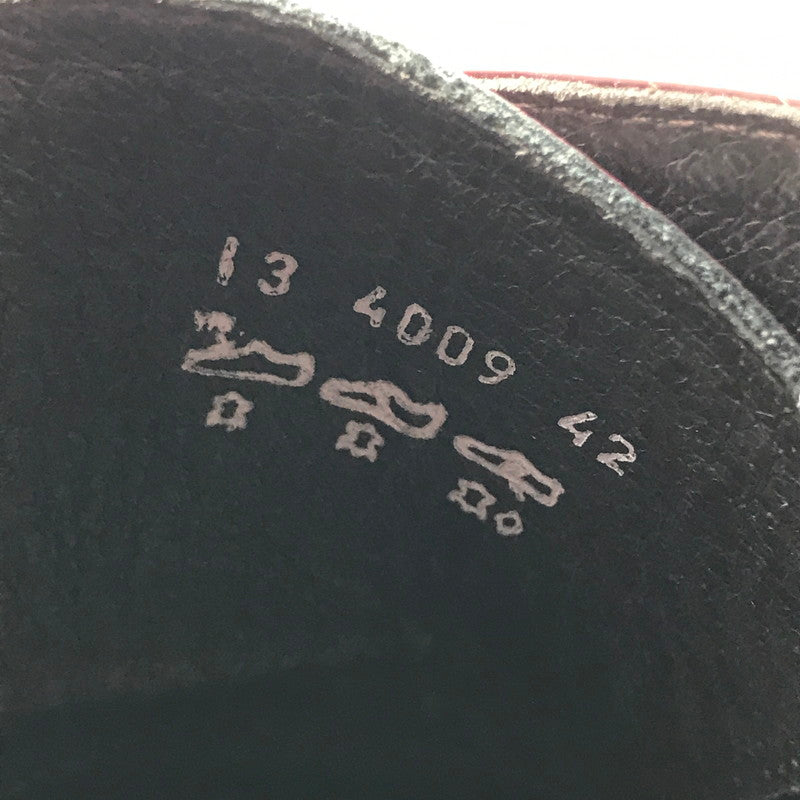 【中古品】【メンズ】 ROSSO ARTIGIANO ロッソ・アルティジャーノ ウィングチップブーツ カラー RED SIZE:42 ※本体のみ 靴 164-260820-ky-01-fuzh 万代Net店