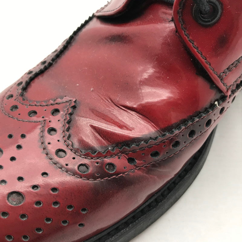 【中古品】【メンズ】 ROSSO ARTIGIANO ロッソ・アルティジャーノ ウィングチップブーツ カラー RED SIZE:42 ※本体のみ 靴 164-260820-ky-01-fuzh 万代Net店