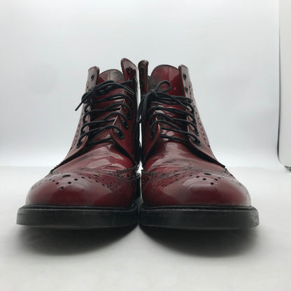 【中古品】【メンズ】 ROSSO ARTIGIANO ロッソ・アルティジャーノ ウィングチップブーツ カラー RED SIZE:42 ※本体のみ 靴 164-260820-ky-01-fuzh 万代Net店