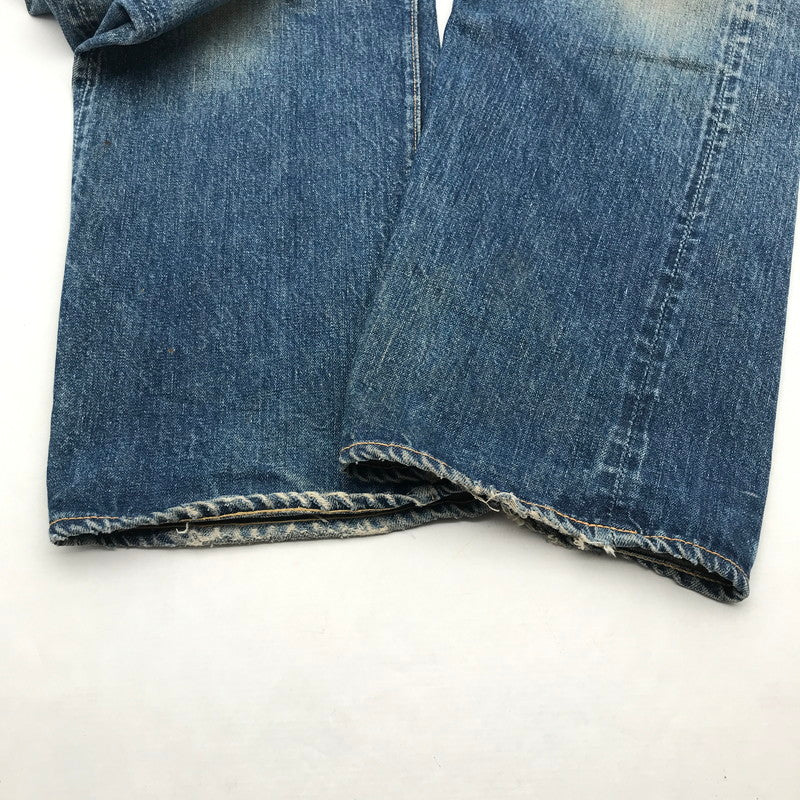 【中古品】【メンズ】 LEVI`S 50`S 501XX リーバイス オフセットセンターループ フロントVステッチ ボタン裏ドット刻印 セルビッジ裏シングル INDIGO SIZE:平置き46cm デニムパンツ 156-260820-io-04-fuzh 万代Net店
