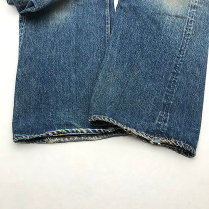 【中古品】【メンズ】 LEVI`S 50`S 501XX リーバイス オフセットセンターループ フロントVステッチ ボタン裏ドット刻印 セルビッジ裏シングル INDIGO SIZE:平置き46cm デニムパンツ 156-260820-io-04-fuzh 万代Net店
