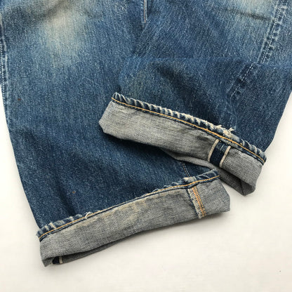 【中古品】【メンズ】 LEVI`S 50`S 501XX リーバイス オフセットセンターループ フロントVステッチ ボタン裏ドット刻印 セルビッジ裏シングル INDIGO SIZE:平置き46cm デニムパンツ 156-260820-io-04-fuzh 万代Net店