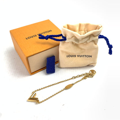 【中古品】【レディース】 LOUIS VUITTON ルイヴィトン M61084 ブラスレ・エセンシャルV ブレスレット アクセサリー カラー:ゴールド 保存袋.箱付属 ※スレキズあり 179-260822-io-01-fuzh 万代Net店