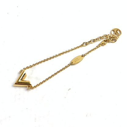【中古品】【レディース】 LOUIS VUITTON ルイヴィトン M61084 ブラスレ・エセンシャルV ブレスレット アクセサリー カラー:ゴールド 保存袋.箱付属 ※スレキズあり 179-260822-io-01-fuzh 万代Net店
