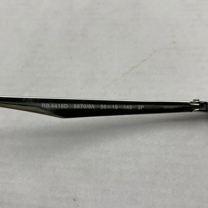 【中古品】【メンズ】 RAYBAN レイバン RB4418D SUNGLASSES サングラス BLACK ケース有 ※キズ・使用感・両側金具緩め・ケース破損あり 203-260823-io-06-fuzh 万代Net店