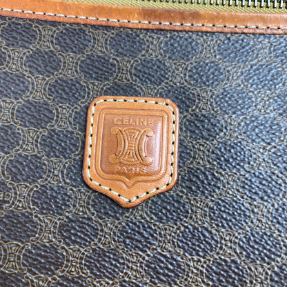【中古品】【レディース】 CELINE セリーヌ マカダム セカンドバッグ BROWN マカダム柄 ※使用感有 カバン 180-260822-io-17-fuzh 万代Net店
