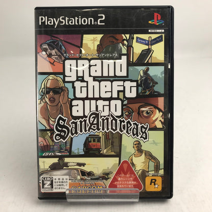 【中古美品】 PlayStation2 PS2 プレイステーション2 プレステ2 ソフト グランド・セフト・オート・サンアンドレアス [CERO区分_Z / 18歳以上対象] 023-260823-mh-17-fuzh 万代Net店